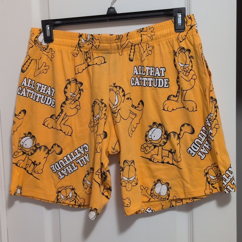 Garfield All That Cattitude Boxers Or Sleep Shorts - Picture 3 of 3